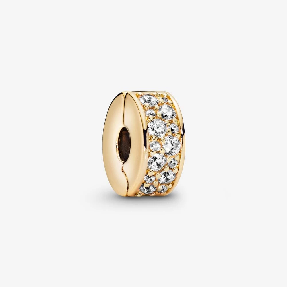 pandora clear pavé clip charm 768658c01
