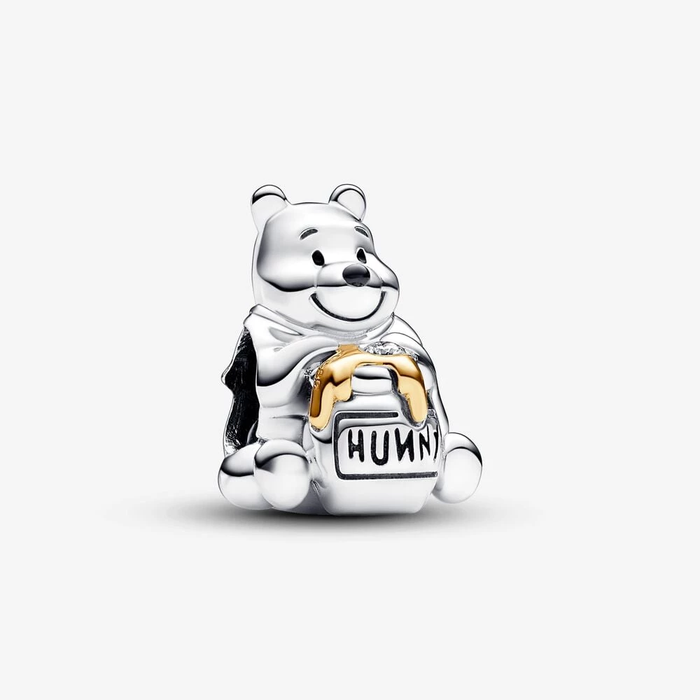 pandora disney 100th anniversary winnie the pooh diamond charm отгледан в лаборатория 793029c01