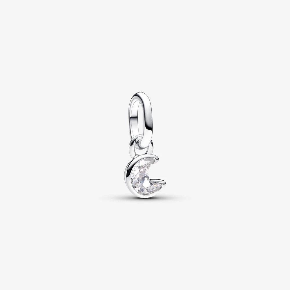 pandora me sparkling moon mini dangle charm 793364c01