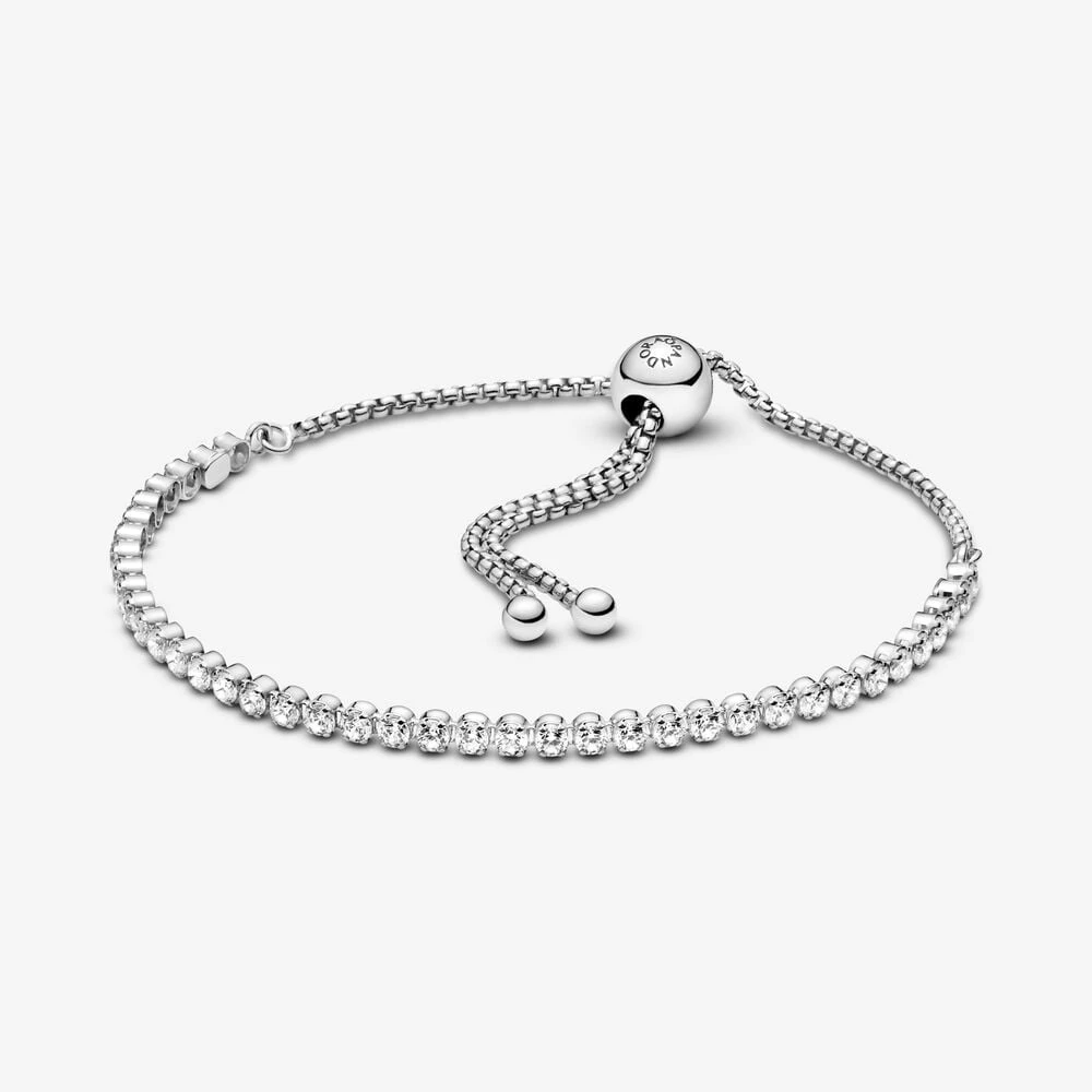 pandora sparkling slider тенис гривна 599375c01
