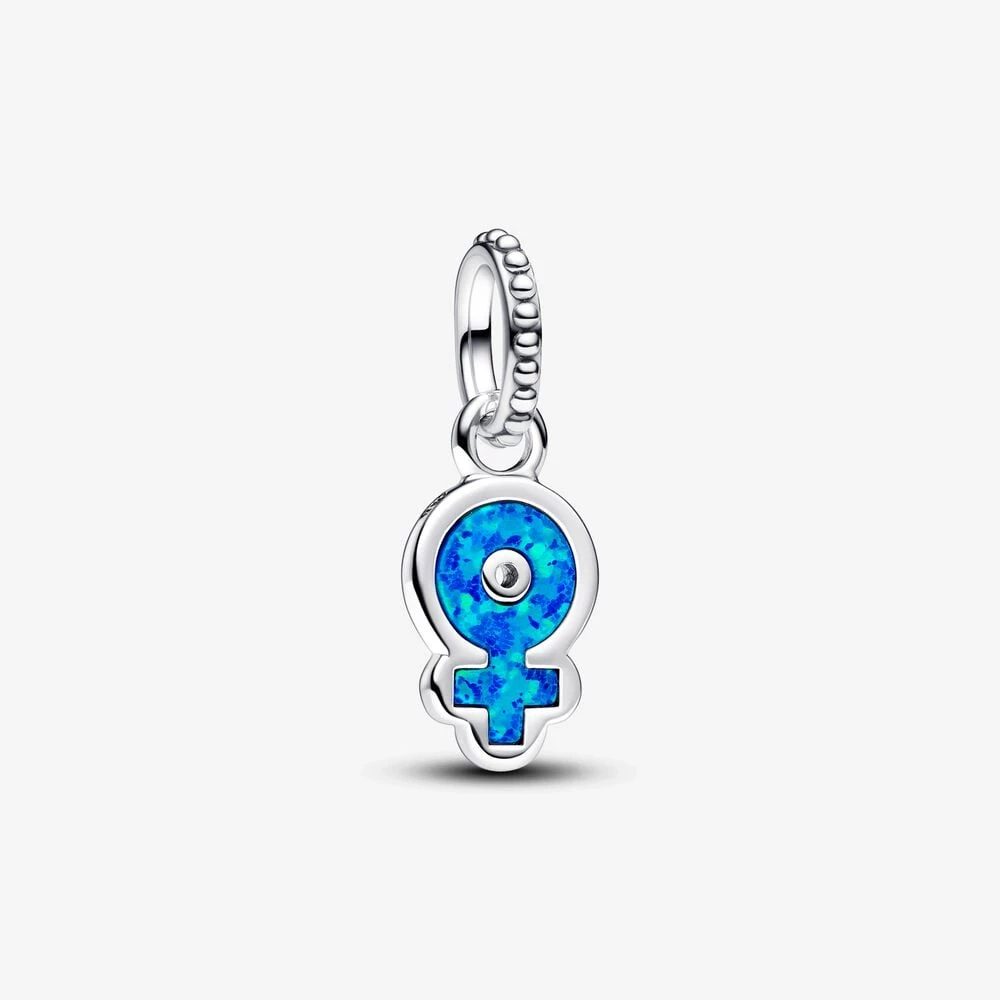 pandora мощна дамска опалесцентна висяща талисманка 793181c01