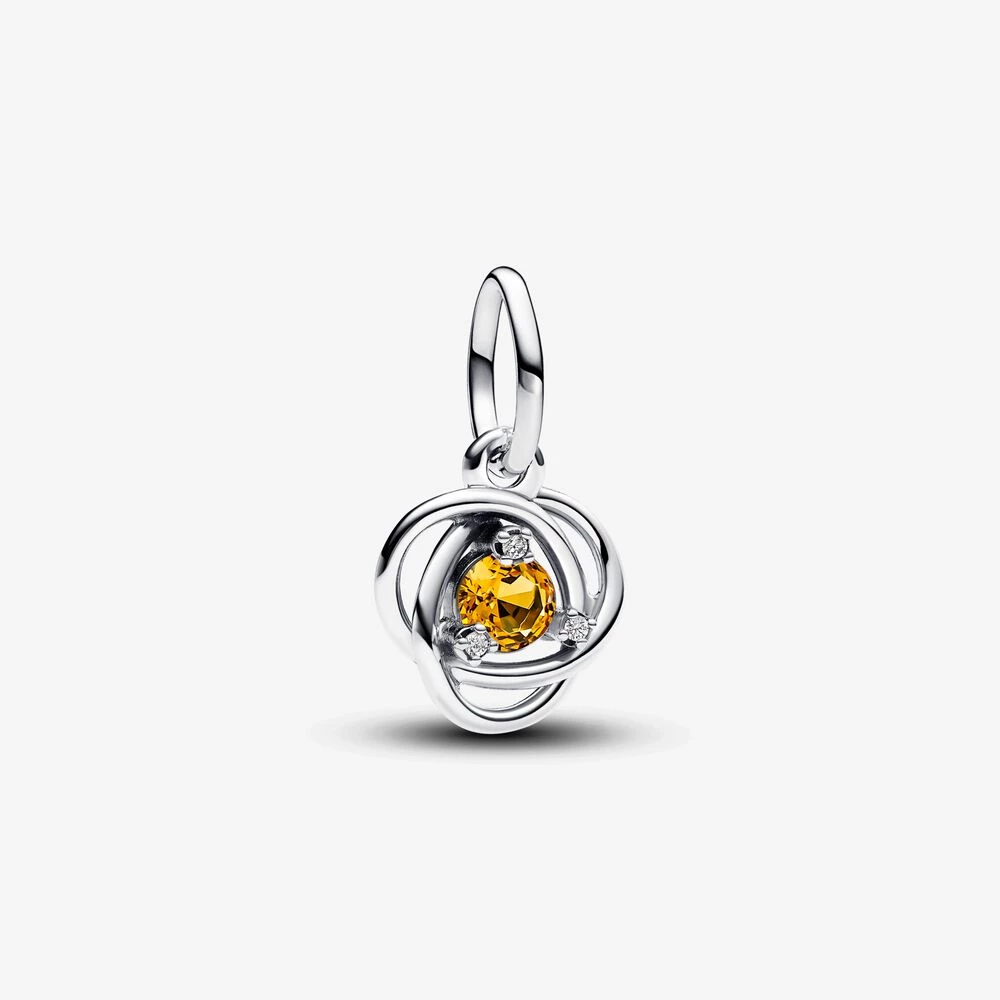 pandora ноември мед вечност висяща талисман с кръг 793125c11