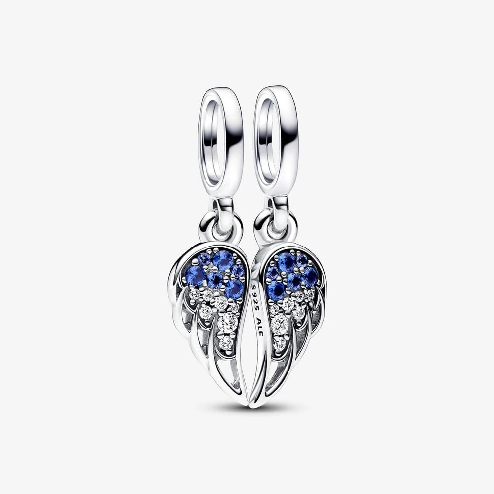 висящ талисман pandora sparkable splitable angel wings 792821c01