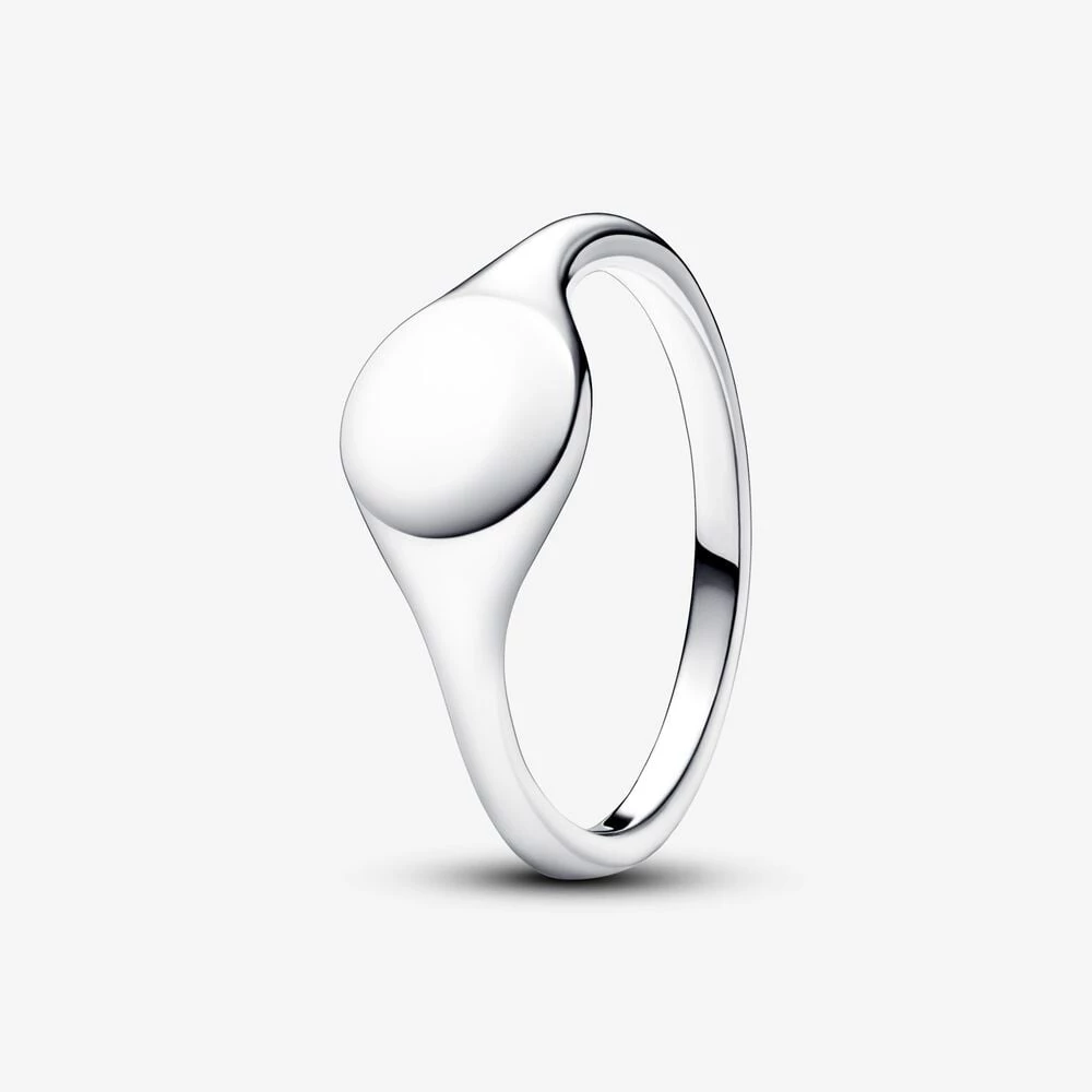 гравиран пръстен с печат pandora 193093c00