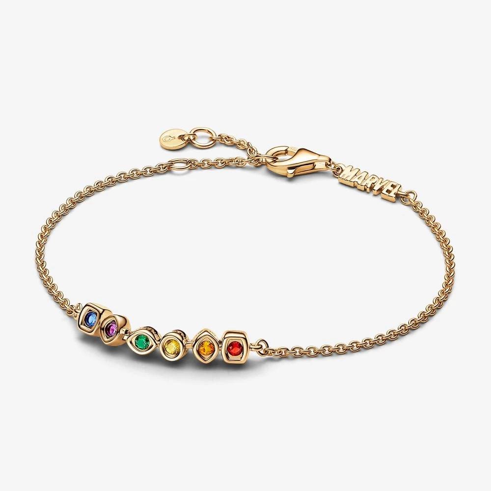 гривна с верижка pandora marvel the avengers infinity stones 562960c01