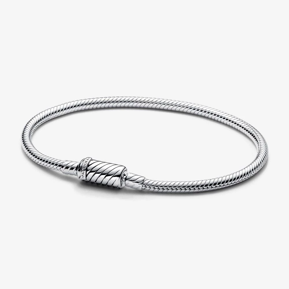 гривна с верижка змия с магнитна закопчалка pandora easy close 590122c00