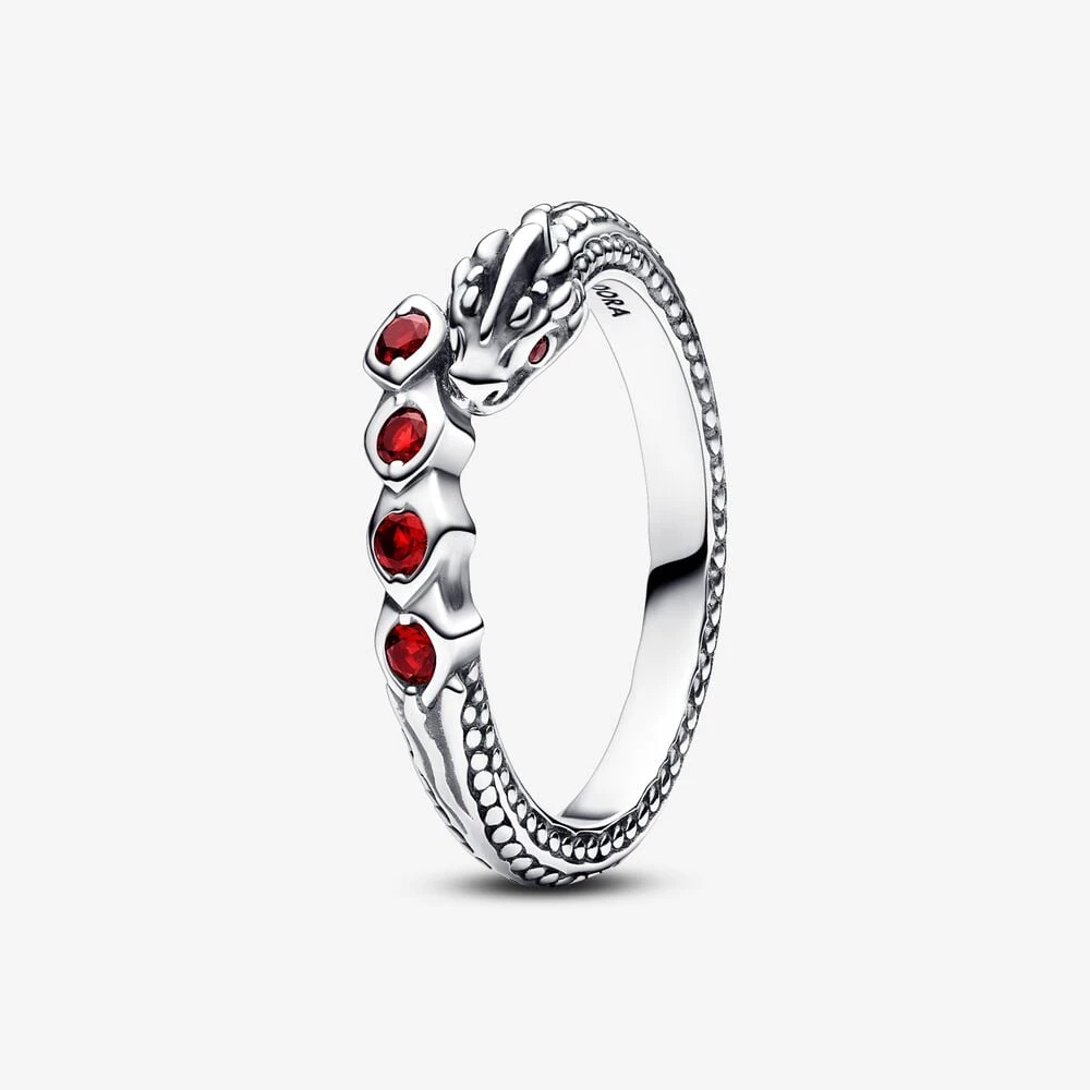 искрящ пръстен с дракон от игра на тронове pandora 192968c01