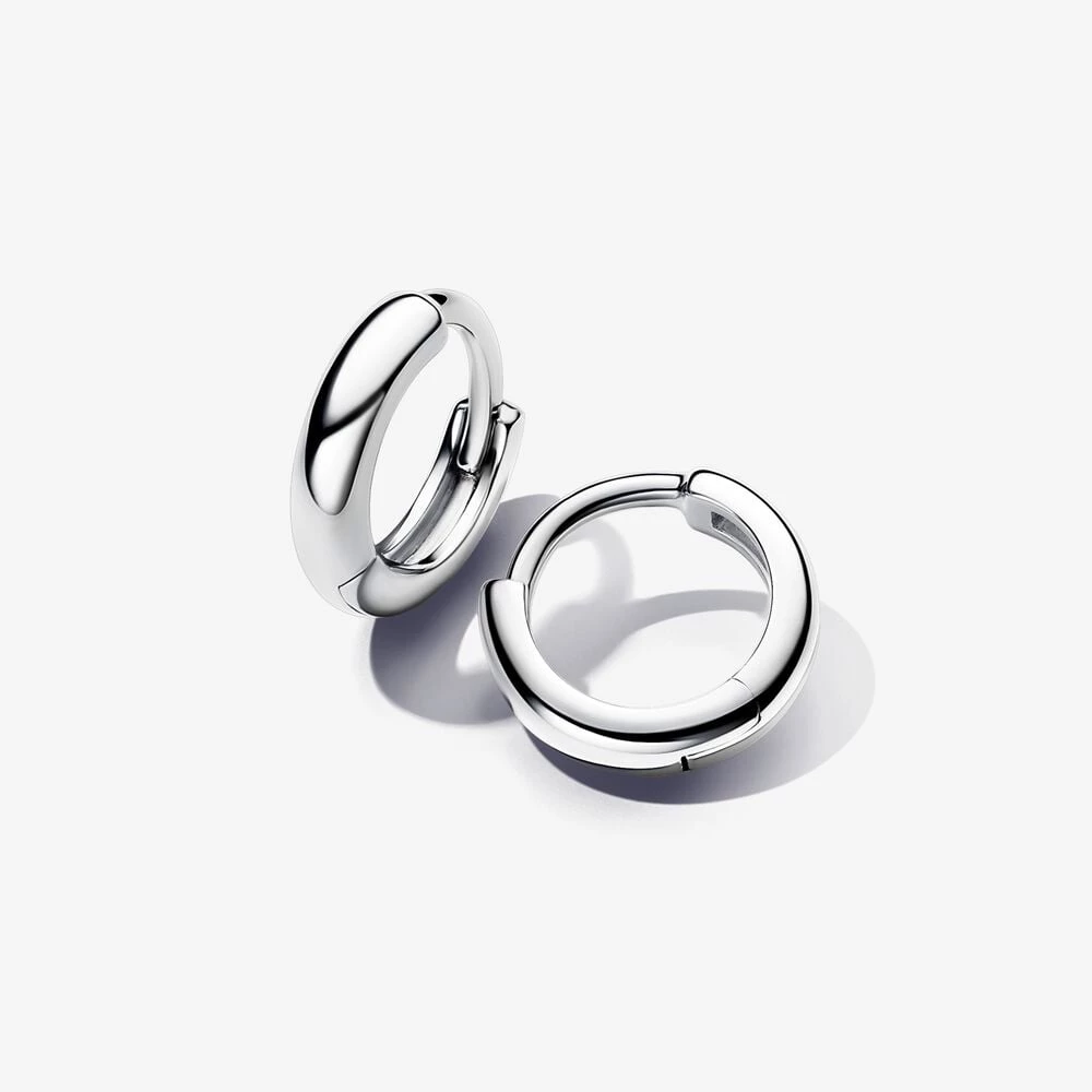 кръгли обеци pandora huggie hoop 293286c00