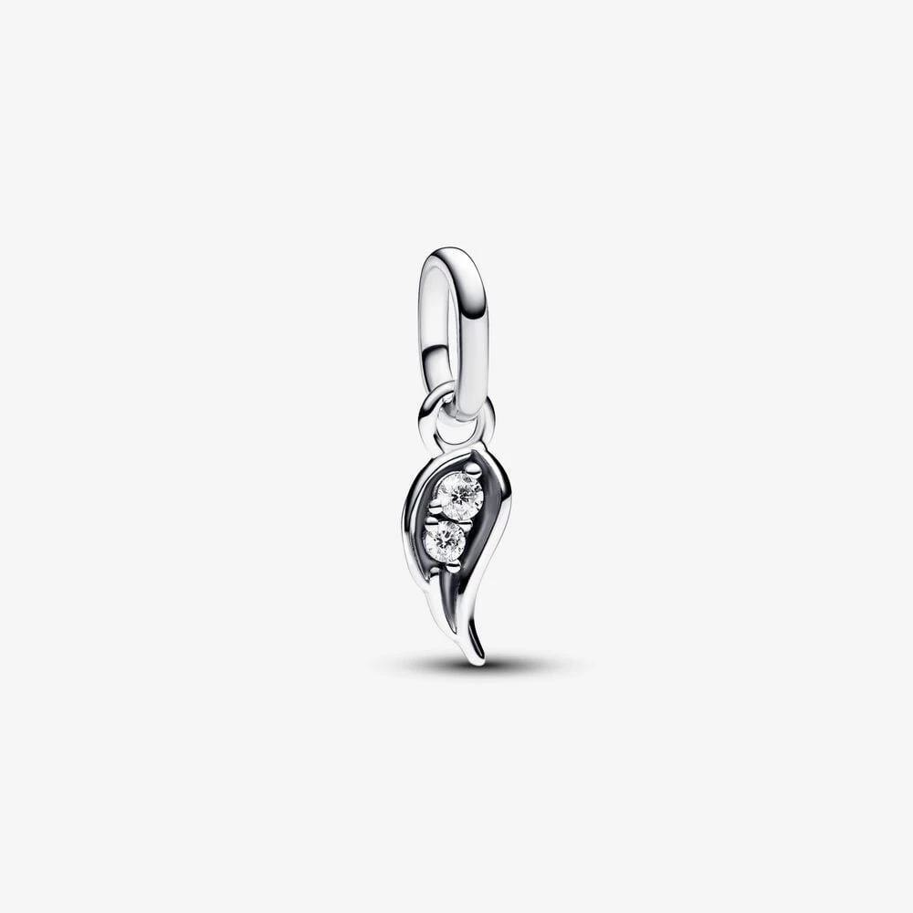 мини висящ талисман pandora me sparkling angel wing 793041c01