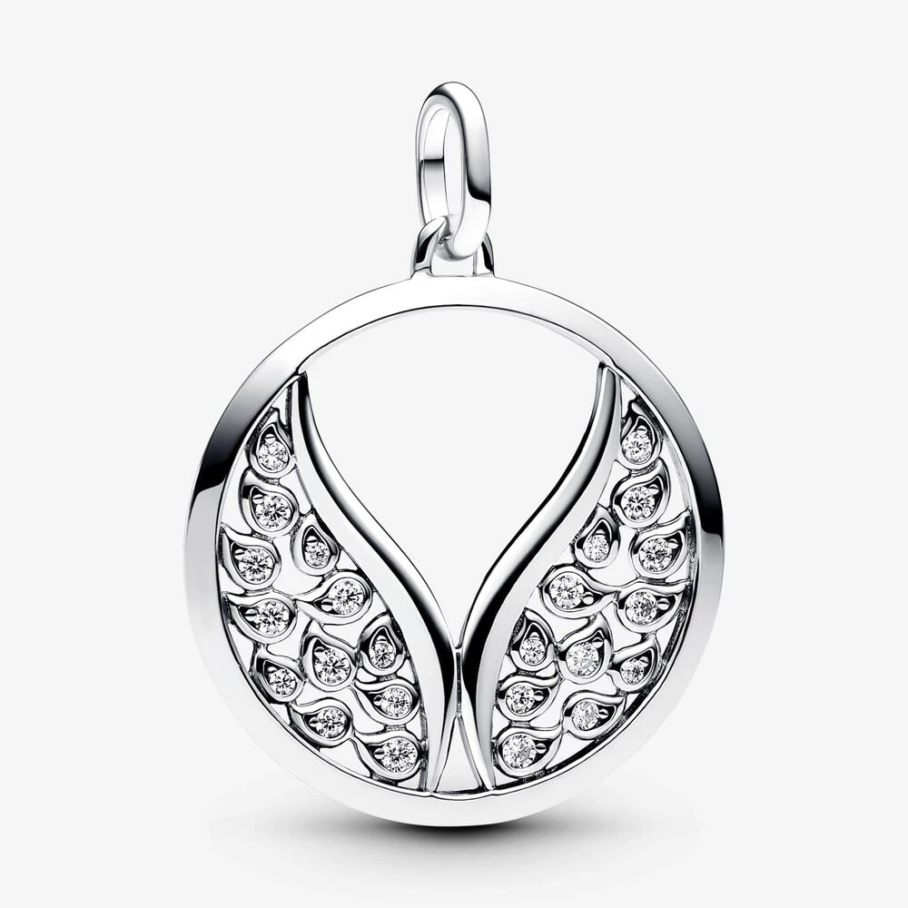 талисман с голям медальон pandora me wings 793371c01