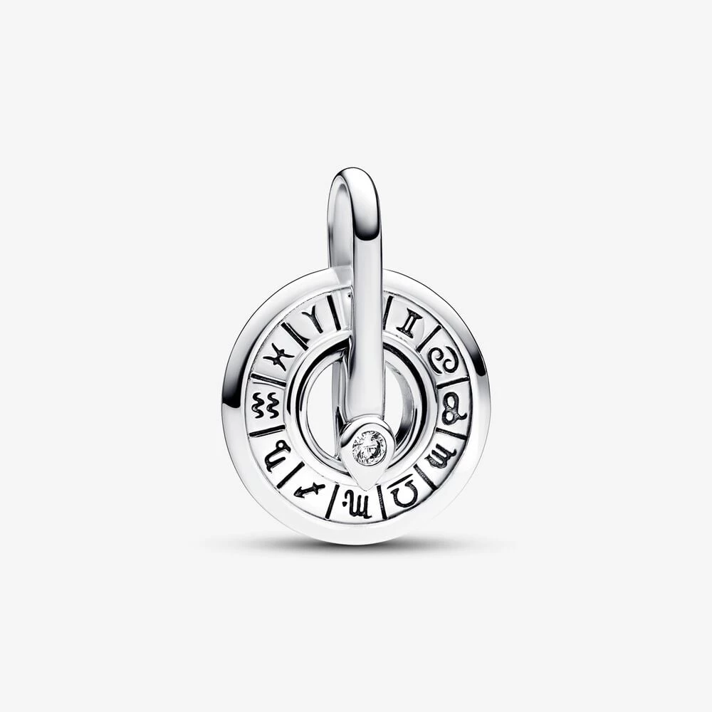 талисман с медальон със зодиакално колело pandora me 793038c01