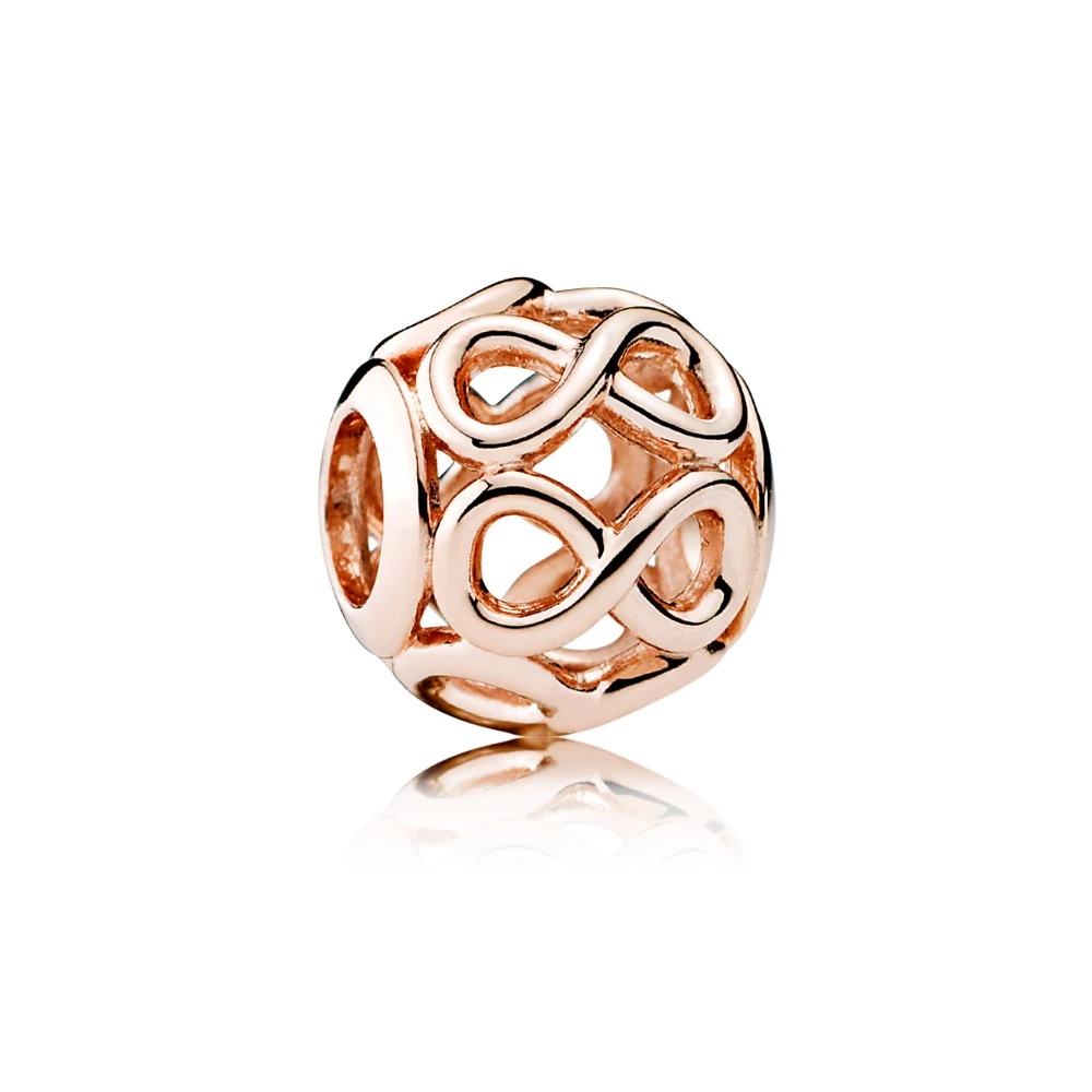 pandora rose талисман безкраен блясък