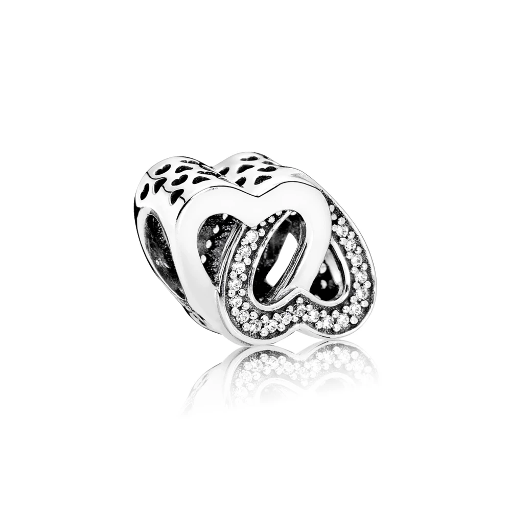 свързани сърца 791880cz талисмани pandora