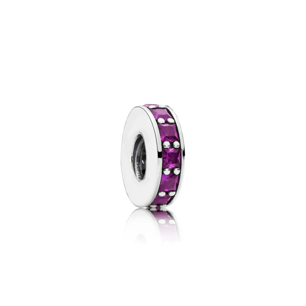 сребърна разделител пандора royal purple eternity