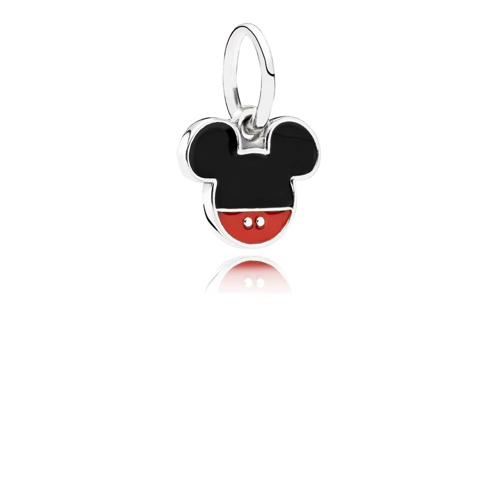 сребърна талисман висулки пандора disney икона на мики