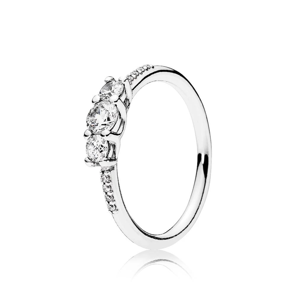 блясък на принцеса 196242cz пръстени pandora